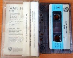 VAN HALEN - 5150 (1986) MMY CASSETTE MADE IN TURKEY ''USED'' PAPER LABEL