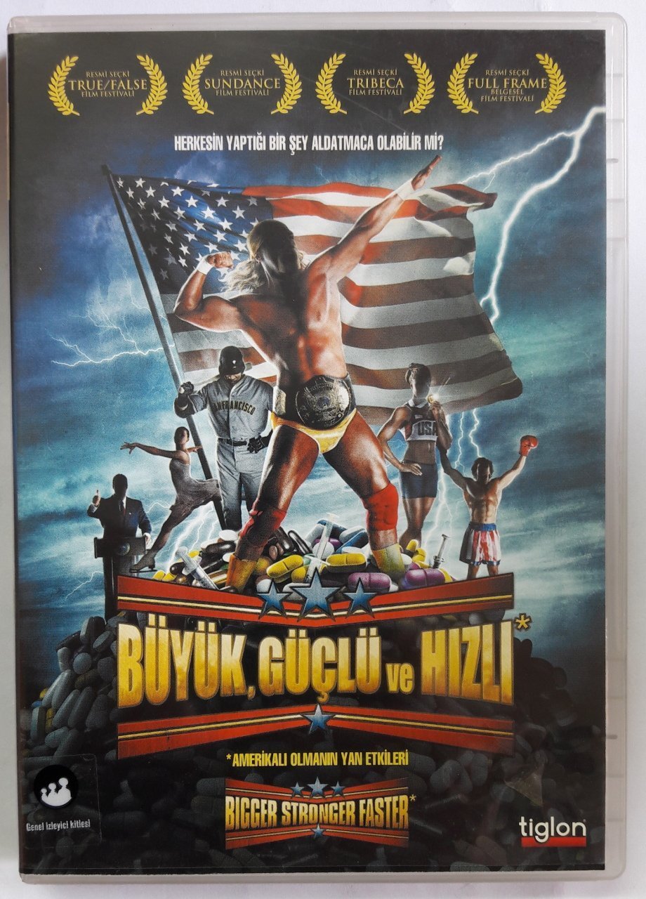 BÜYÜK, GÜÇLÜ VE HIZLI - BIGGER STRONGER FASTER - DVD 2.EL
