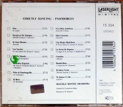MANUELO MONTEZ ORCHESTRA / STRICTLY DANCING - PASODOBLES (2002) RAINBOWCD.COM / BLUE CLASSIC LINE CD SIFIR
