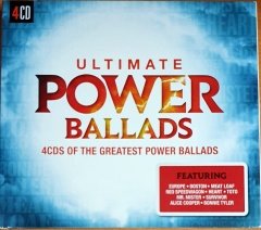 ULTIMATE POWER BALLADS / EUROPE, BOSTON, MEAT LOAF, HEART, TOTO, SURVIVOR (2018) - 4CD 2.EL