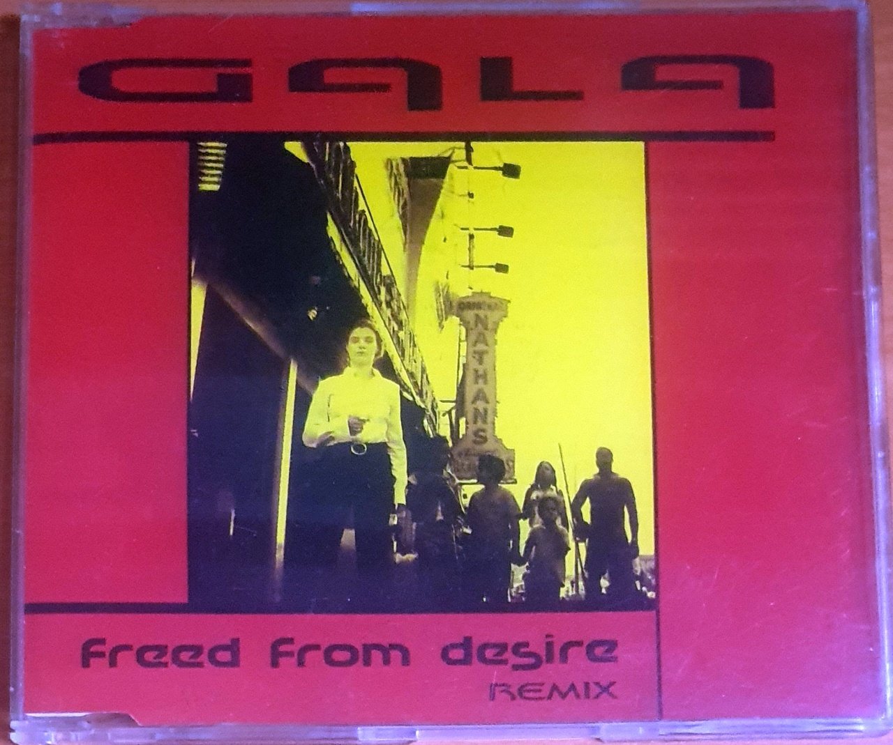 GALA - FREED FROM DESIRE (1996) - CD SINGLE 2.EL