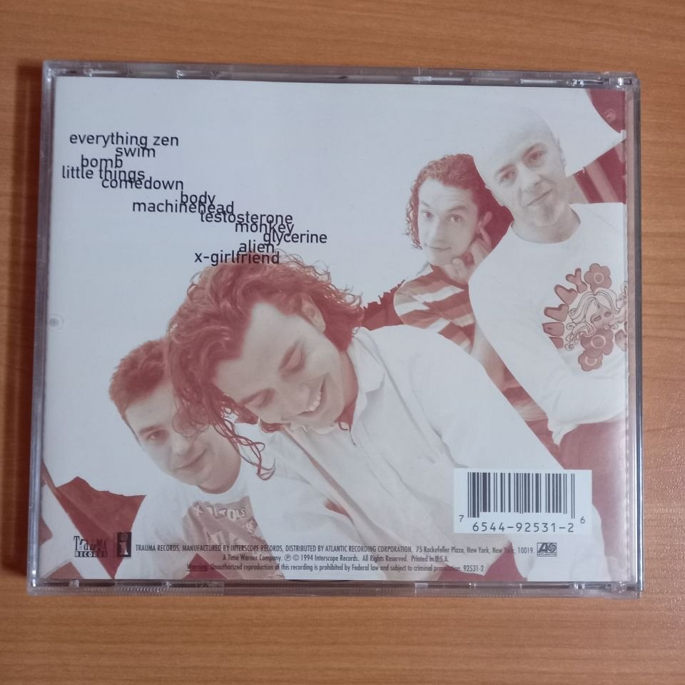 BUSH – SIXTEEN STONE (1994) - CD 2.EL