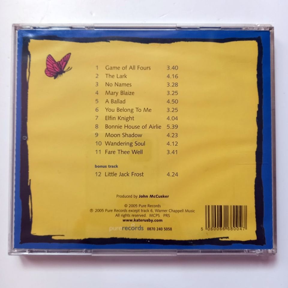 KATE RUSBY – THE GIRL WHO COULDN'T FLY (2005) - CD 2.EL