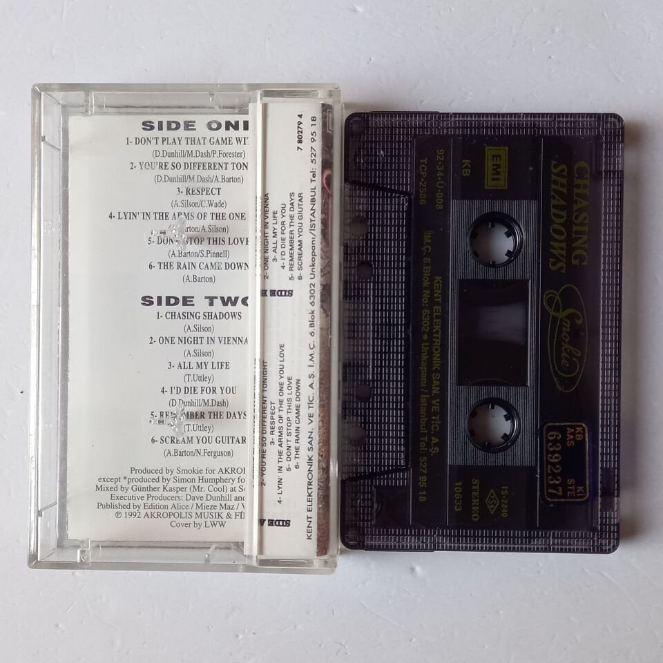 SMOKIE - CHASING SHADOWS (1992) - KASET 2.EL