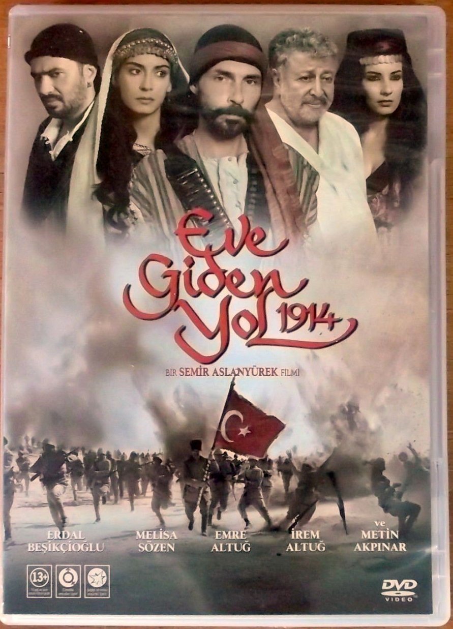 EVE GİDEN YOL 1914 - ERDAL BEŞİKÇİOĞLU - MELİSA SÖZEN - METİN AKPINAR - SEMİR ASLANYÜREK - DVD 2.EL