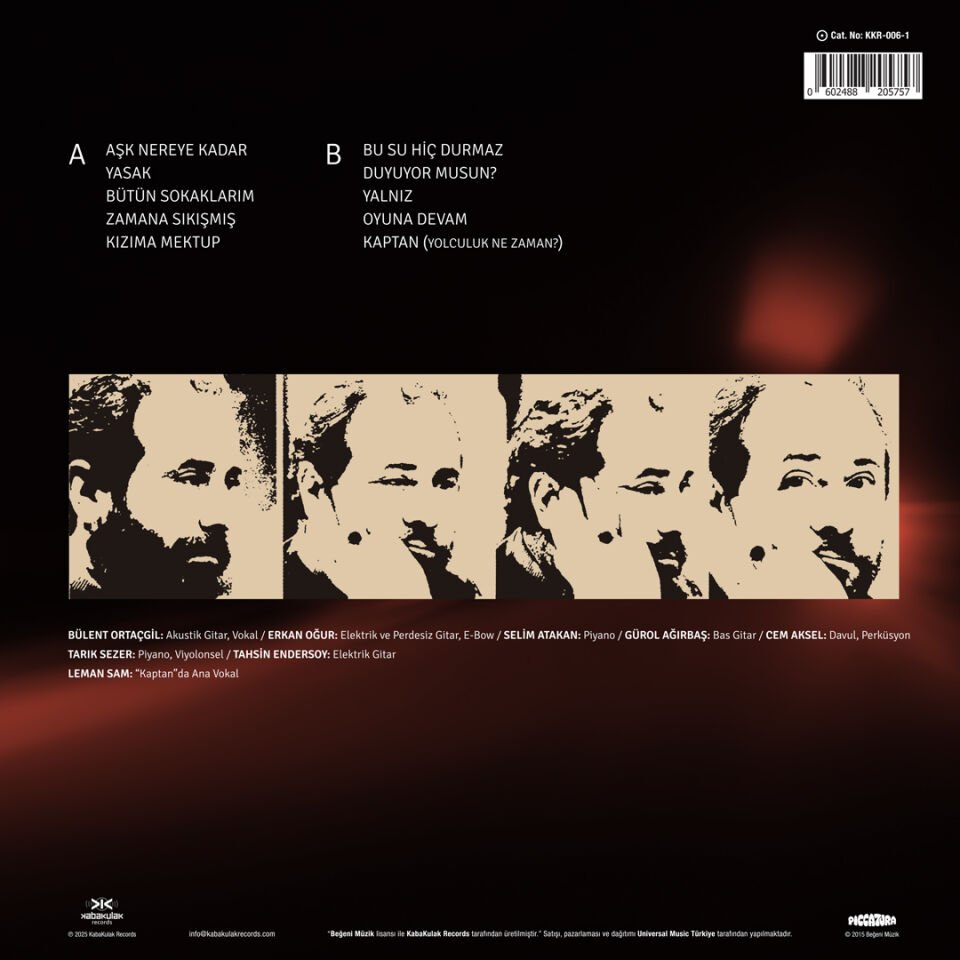 BÜLENT ORTAÇGİL - OYUNA DEVAM (1991) - 2026 LP SIFIR PLAK