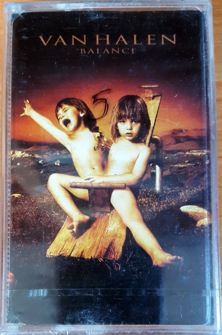 VAN HALEN - BALANCE CASSETTE MADE IN TURKEY ''NEW''