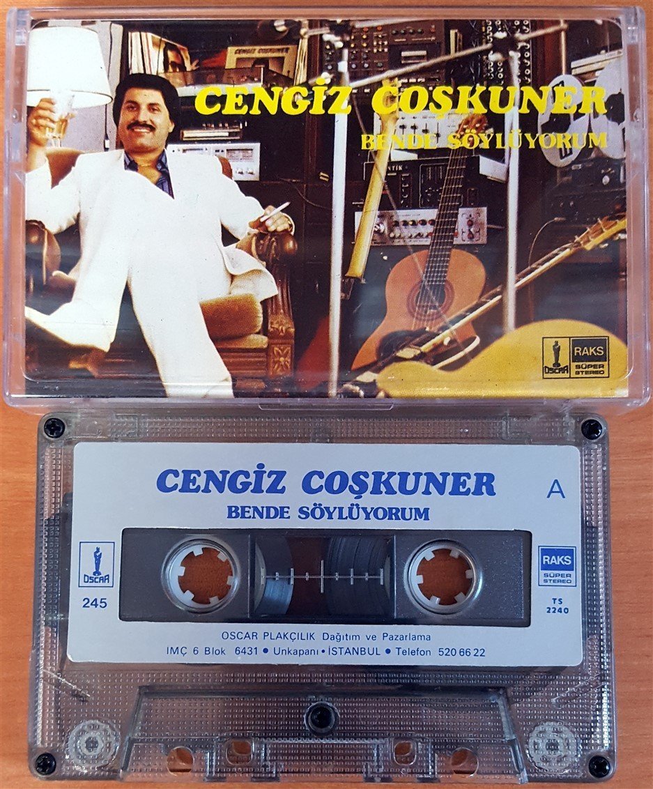 CENGİZ COŞKUNER - BENDE SÖYLÜYORUM KASET 2.EL