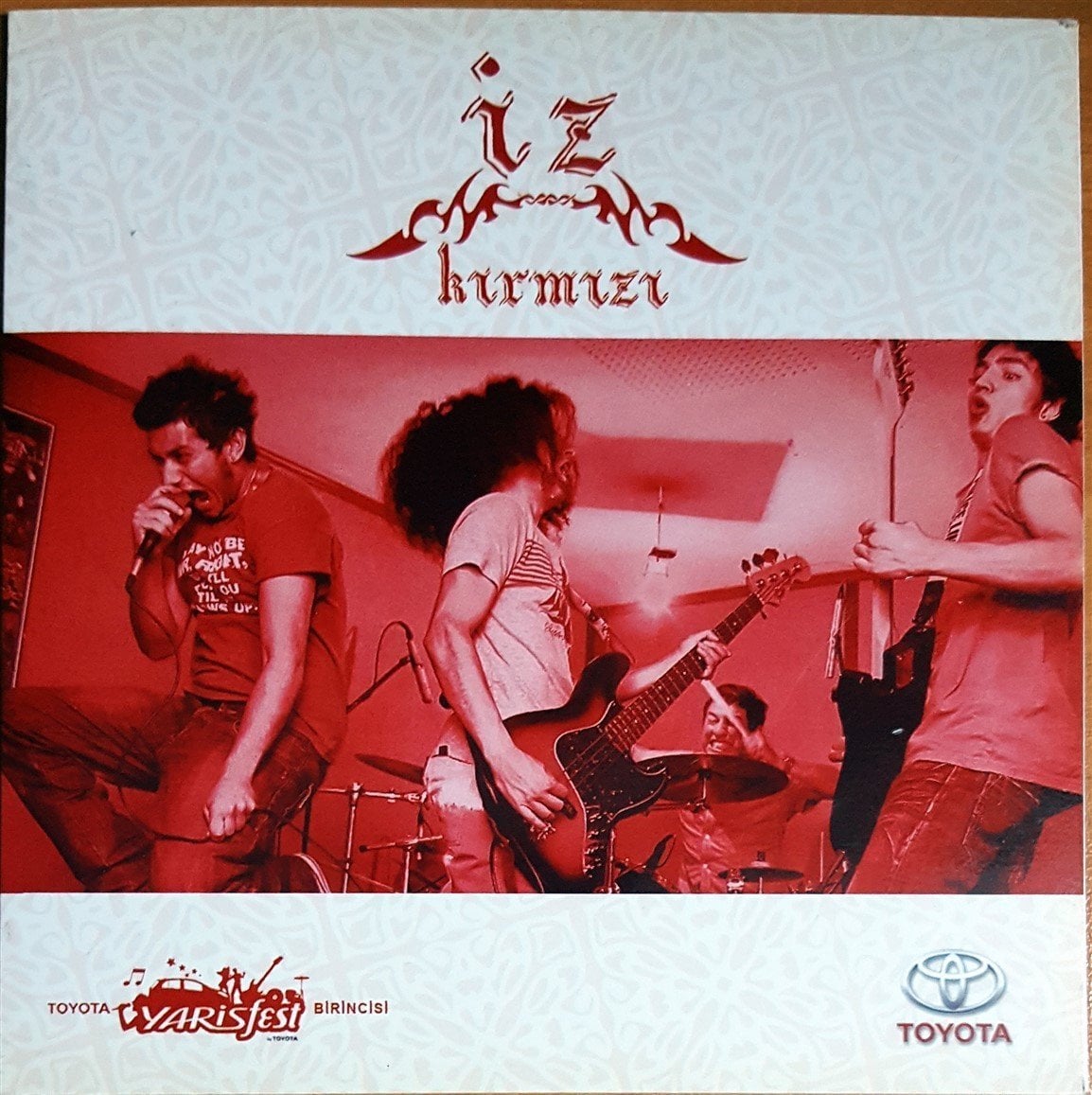 İZ - KIRMIZI / TOYOTA VARIS FEST. BİRİNCİSİ / MUZIKOTEK SINGLE CD 2.EL