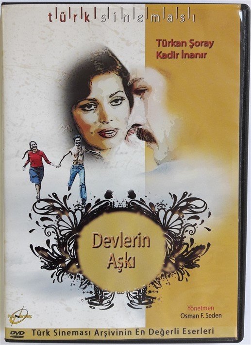 DEVLERİN AŞKI - KADİR İNANIR - TÜRKAN ŞORAY - OSMAN SEDEN - DVD 2.EL