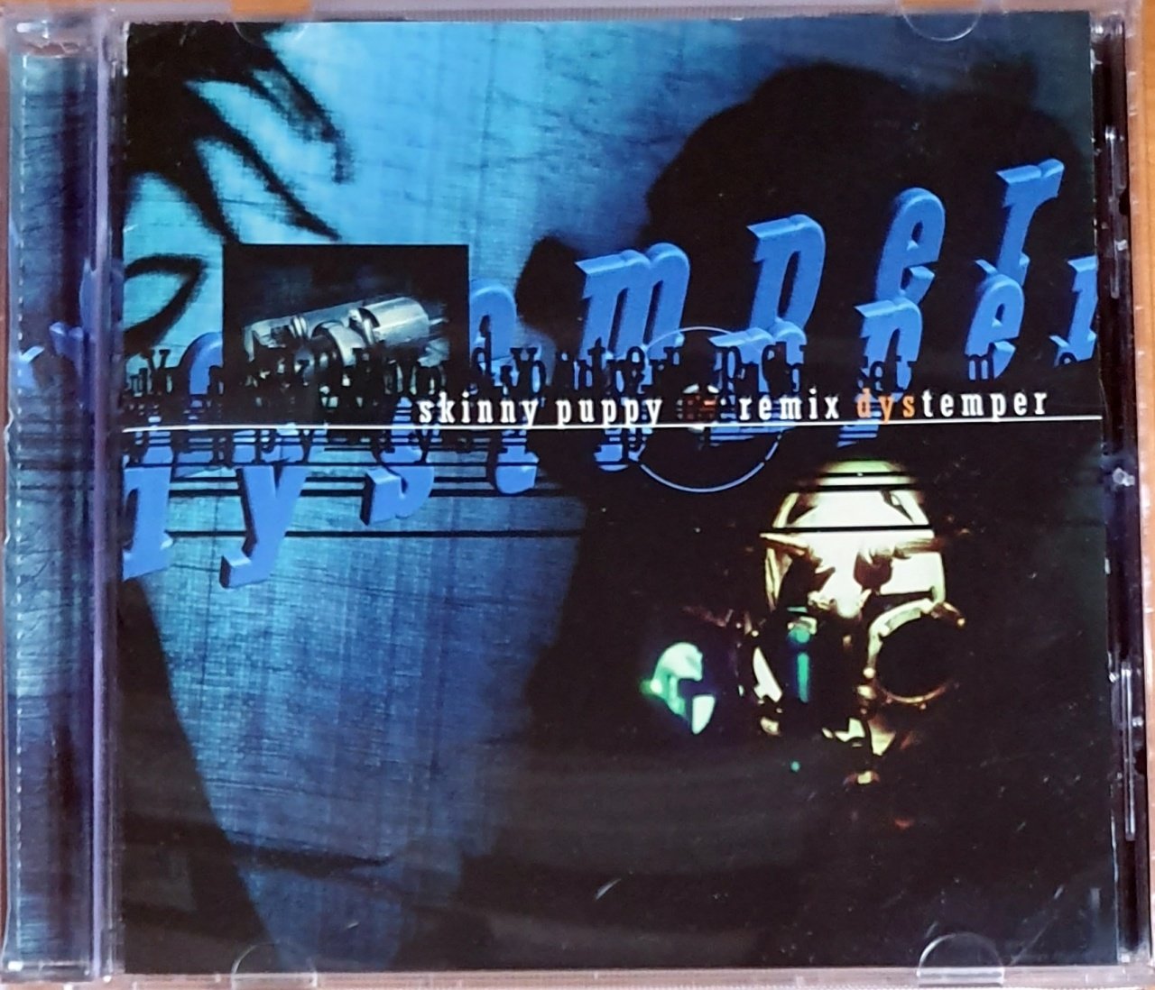SKINNY PUPPY - REMIX DYSTEMPER (1998) - CD NETTWERK 2.EL
