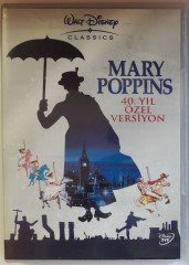 MARY POPPINS - 40.YIL ÖZEL VERSİYON - WALT DISNEY - DVD 2.EL