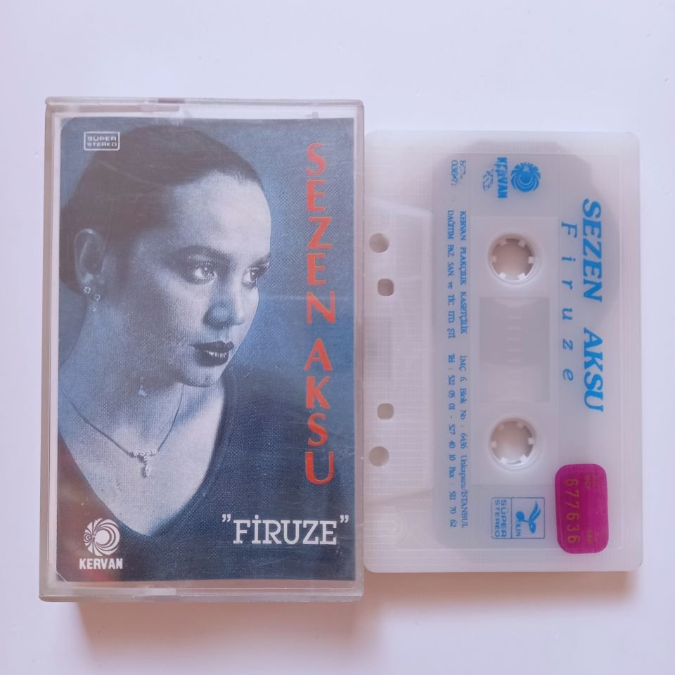 SEZEN AKSU - FİRUZE (1987) - KASET 2.EL