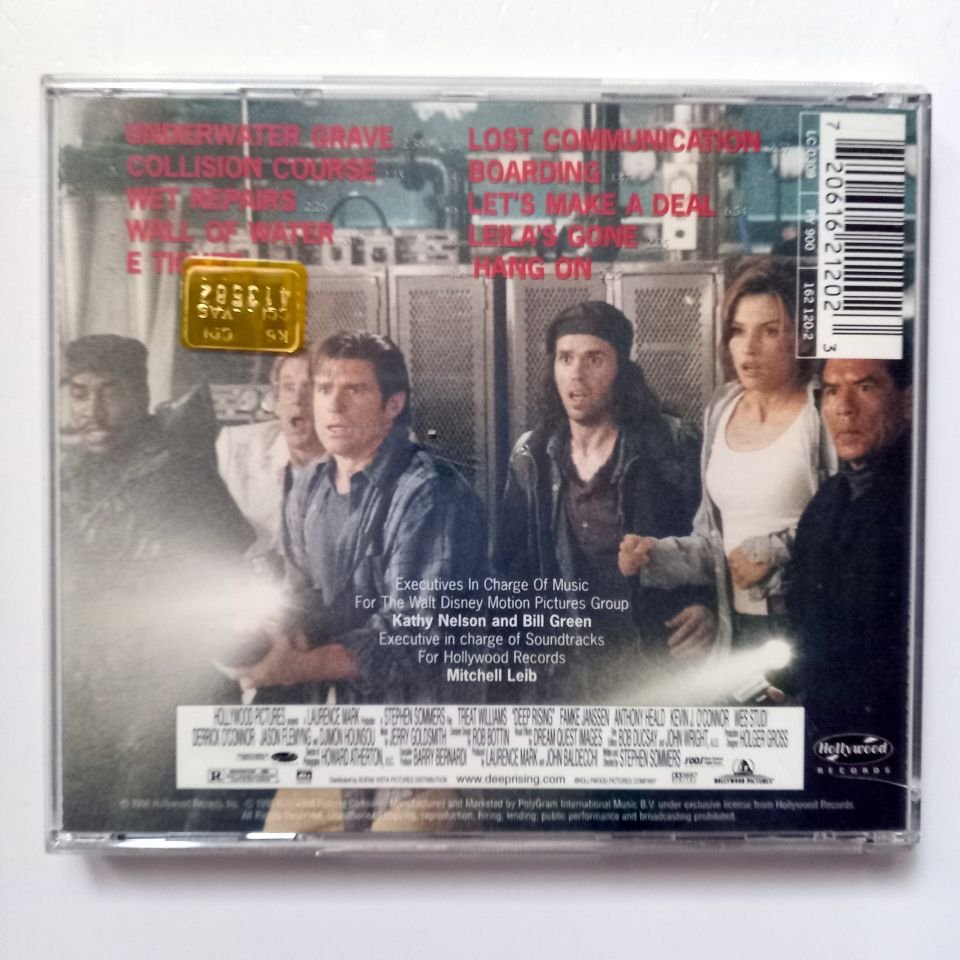 DEEP RISING / ORIGINAL MOTION PICTURE SCORE / JERRY GOLDSMITH (1998) - CD 2.EL