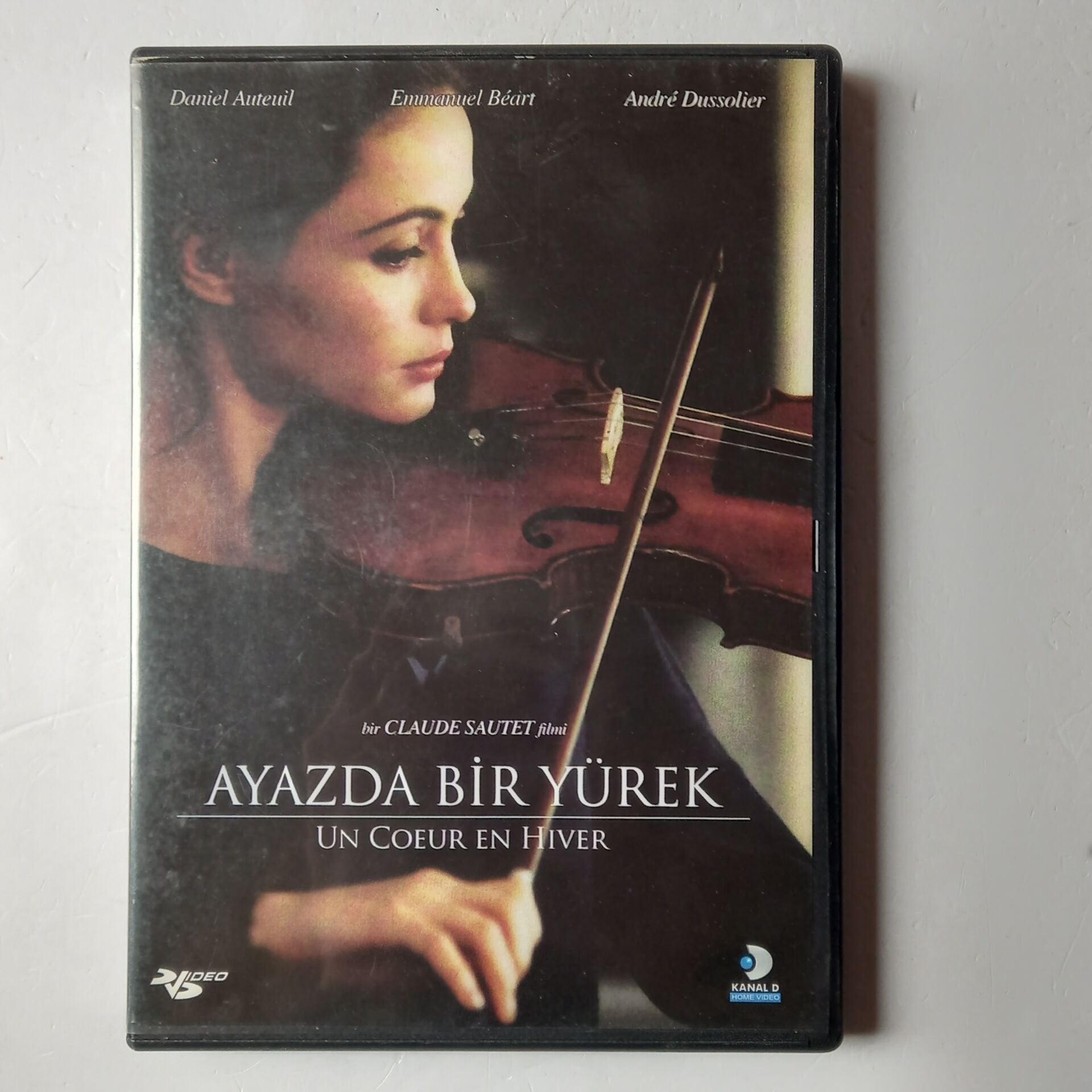 AYAZDA BİR YÜREK / UN COEUR EN HIVER - CLAUDE SAUTET, DANIEL AUTEUIL, EMMANUEL BEART  - DVD 2.EL