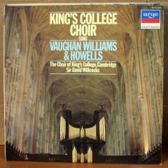 KING'S COLLEGE CHOIR SINGS VAUGHAN WILLIAMS & HOWELLS - LP 2.EL