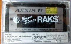 AXXIS - II (1990) KENT CASSETTE MADE IN TURKEY ''NEW''