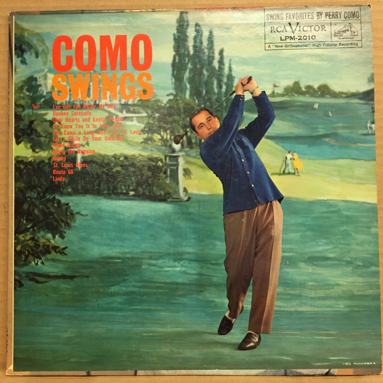 PERRY COMO - SWINGS 2.EL PLAK