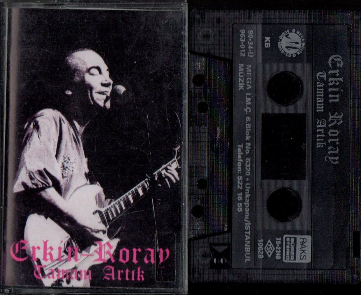 ERKİN KORAY - TAMAM ARTIK (1990) - KASET 2.EL