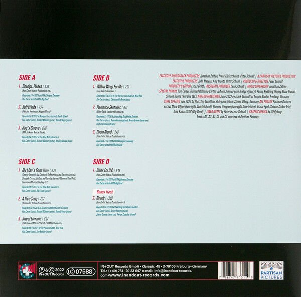 RON CARTER – FINDING THE RIGHT NOTES (2022) - 2xLP AUDIOPHILE EDITION REISSUE SIFIR PLAK