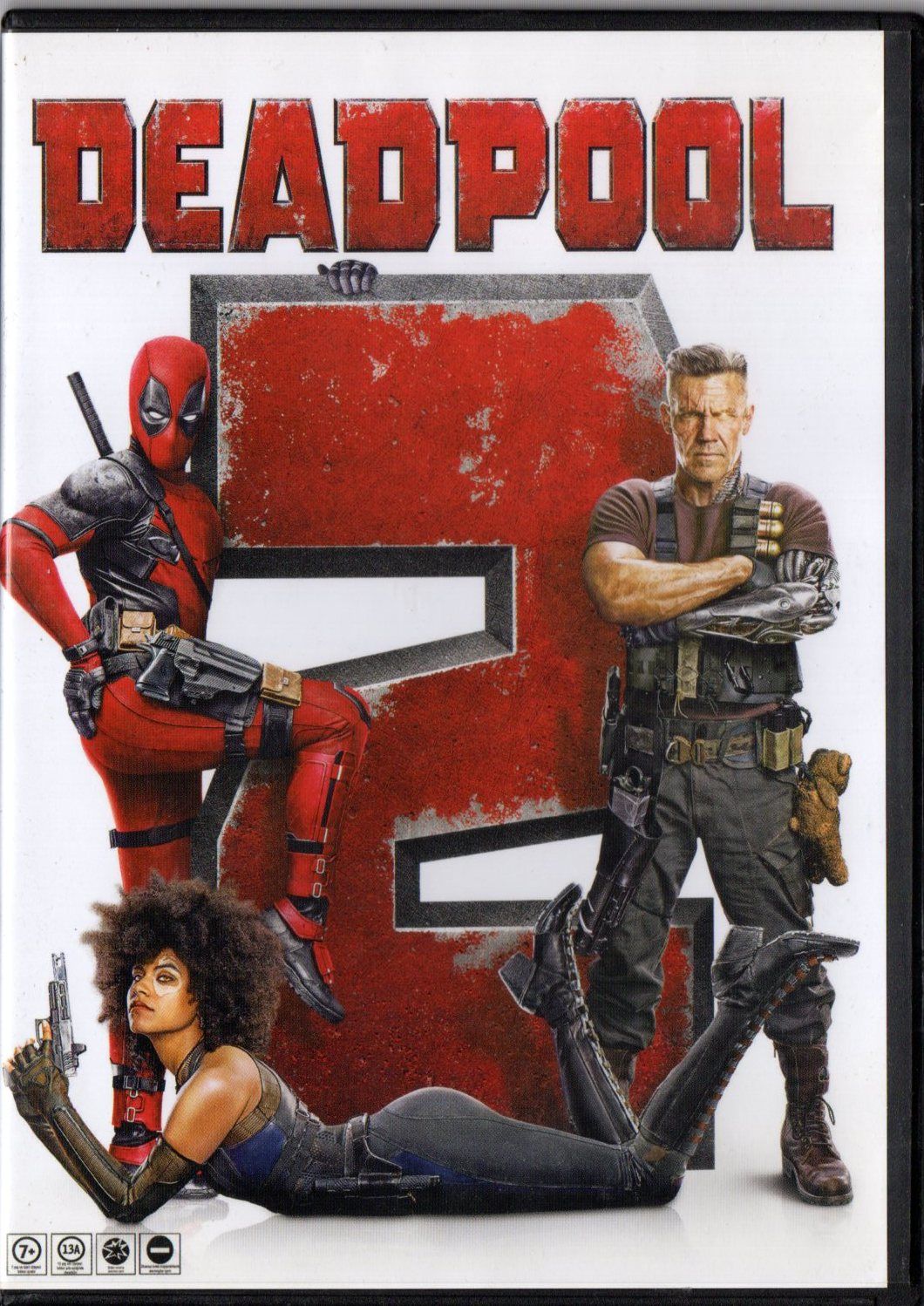 DEADPOOL 2 - RYAN REYNOLDS - MARVEL - DVD 2.EL