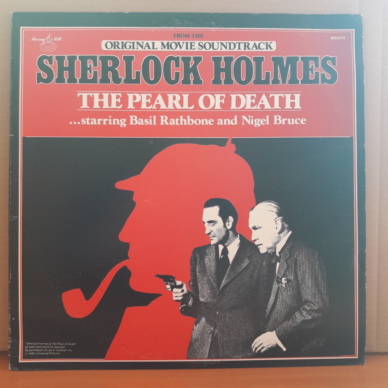SHERLOCK HOLMES THE PEARL OF DEATH (1980) - SOUNDTRACK - LP 2.EL PLAK