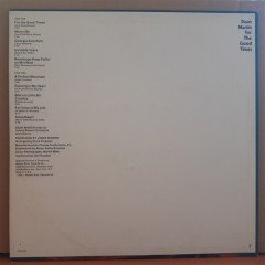 DEAN MARTIN - FOR THE GOOD TIMES  (1970) - PLAK 2.EL