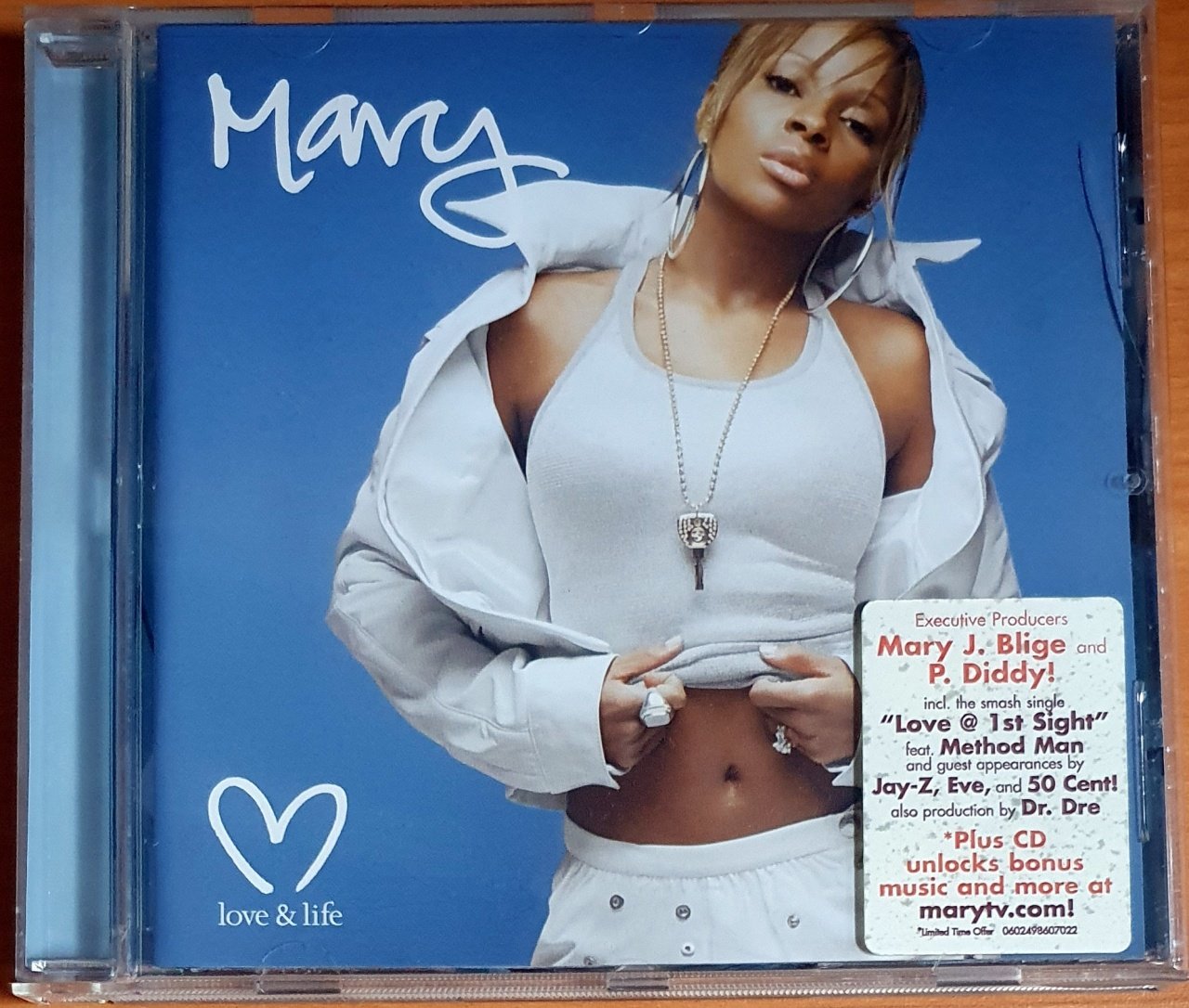 MARY J. BLIGE - LOVE & LIFE (2003) - CD 2.EL
