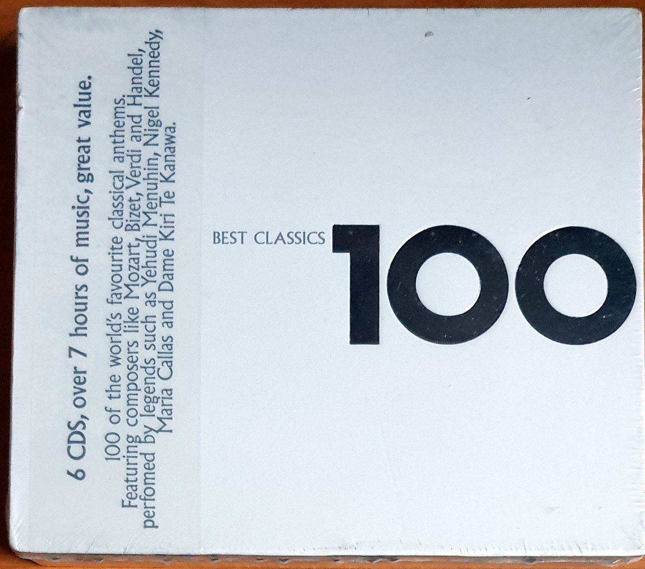 BEST CLASSICS 100 / MOZART, VERDI, BIZET, HANDEL (2004) - 6CD SIFIR