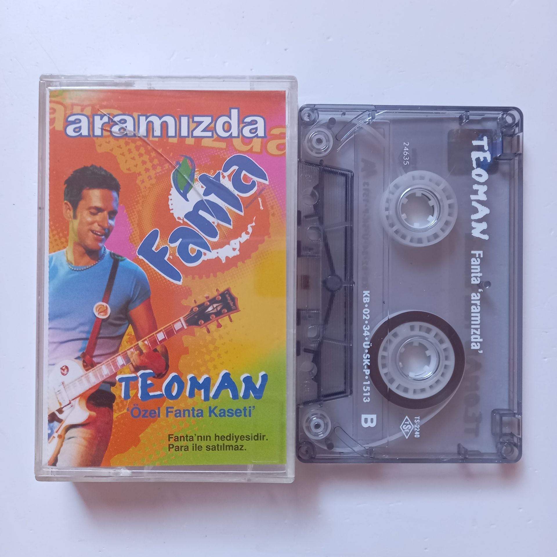 TEOMAN - ARAMIZDA / ÖZEL FANTA KASETİ (2002) - KASET 2.EL