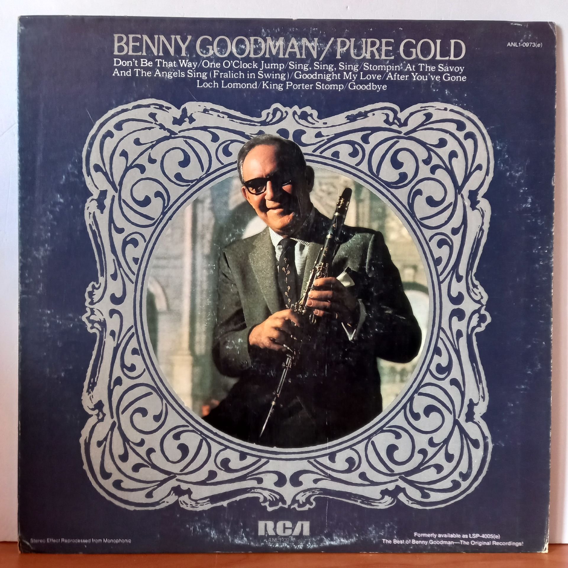BENNY GOODMAN – PURE GOLD (1975) - LP  2.EL PLAK