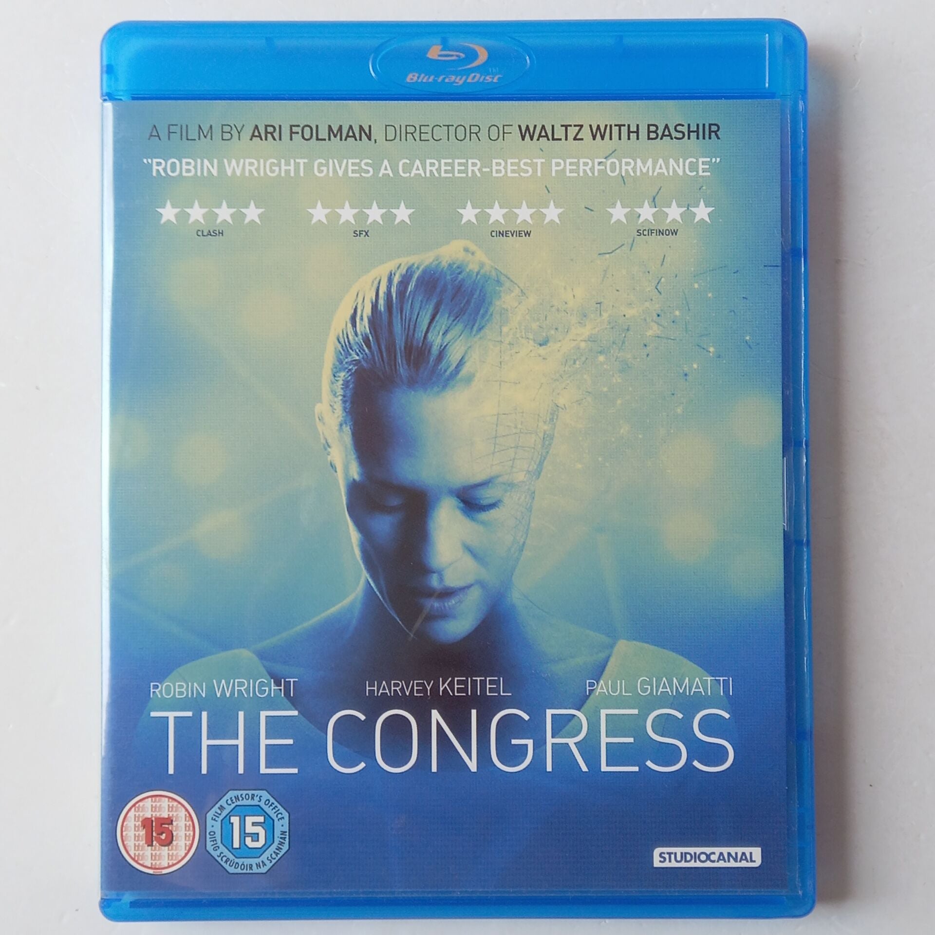 THE CONGRESS - ROBIN WRIGHT, HARVEY KEITEL, JON HAMM - BLU-RAY B BÖLGESİ 2.EL