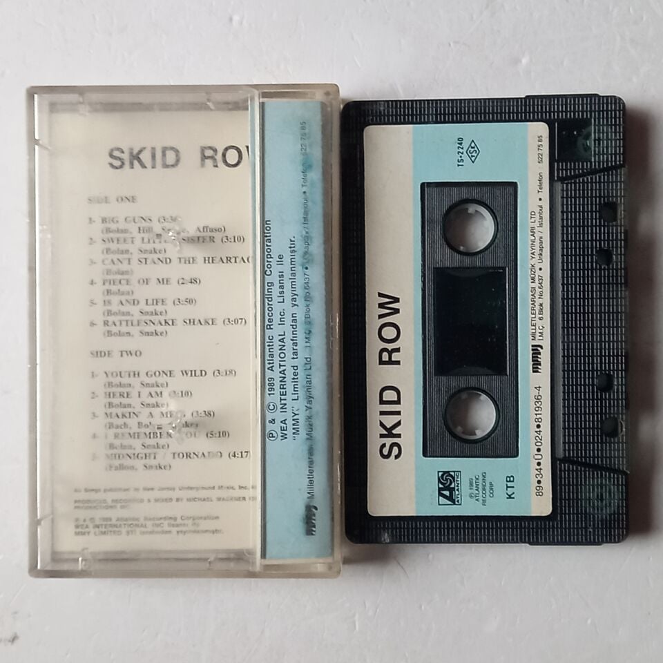 SKID ROW – SKID ROW (1989) - KASET 2.EL