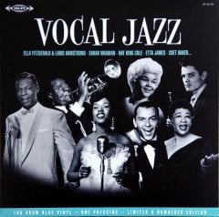 VOCAL JAZZ ELLA FITZGERALD & LOUIS ARMSTRONG - SARAH VAUGHAN - NAT KING COLE - ETTA JAMES - CHET BAKER... (2017) - PLAK SIFIR