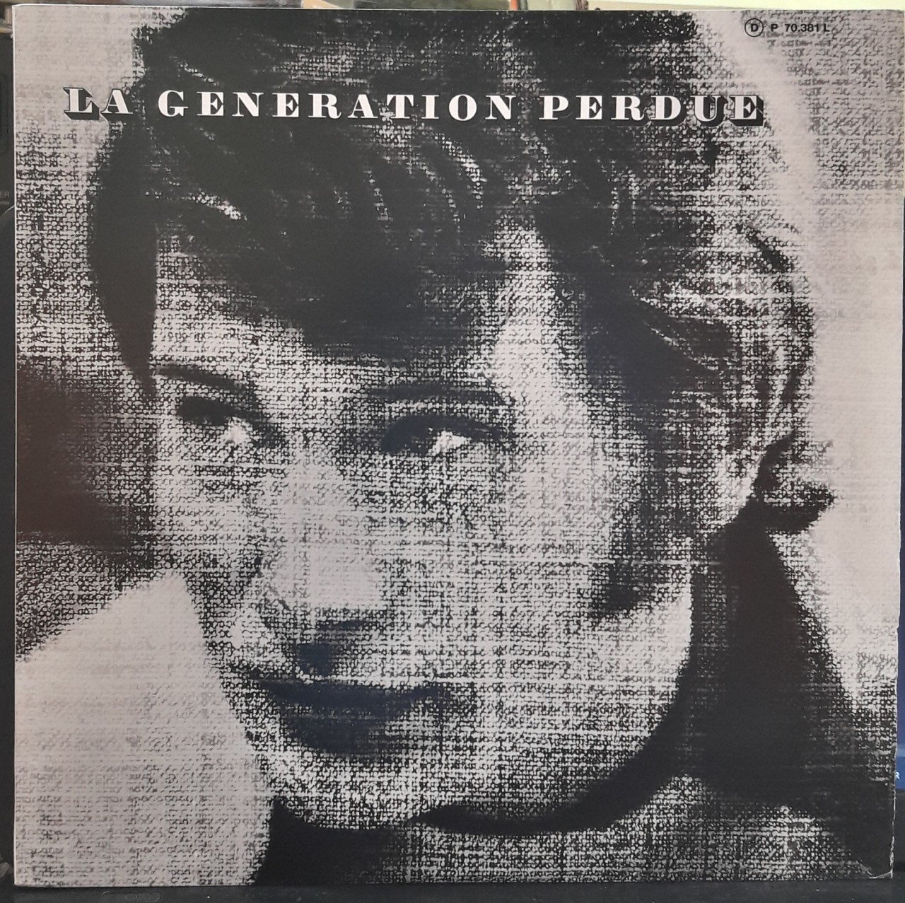 JOHNNY HALLYDAY - LA GENERATION PERDUE (1966) - PLAK 2.EL
