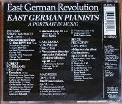 EAST GERMAN PIANISTS / A PORTRAIT IN MUSIC / BACH, PROKOFIEV, SCHUMANN, REGER, WEBER (1990) - CD MAGMA / PILZ 2.EL