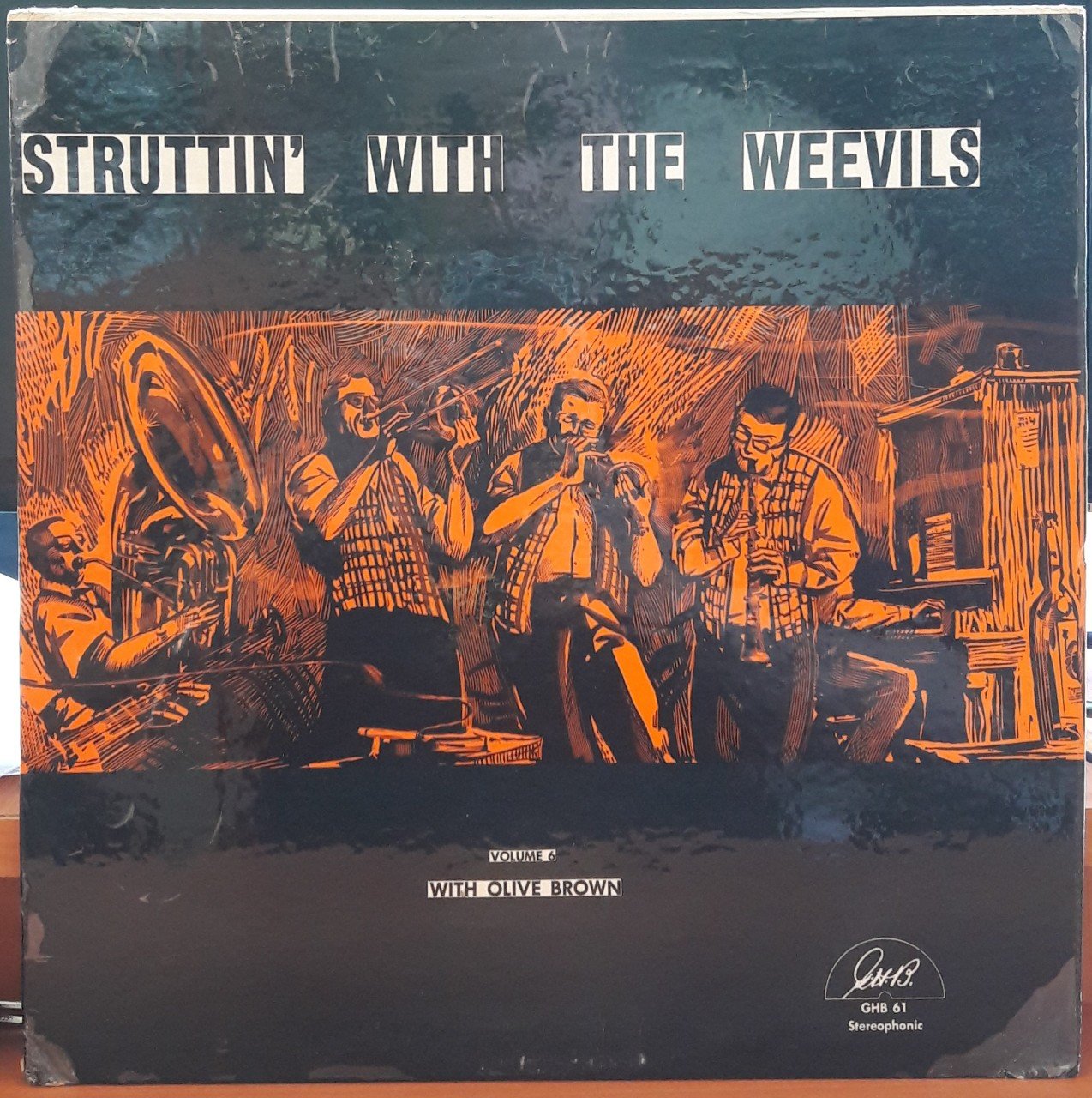 THE BOOL WEEVILS - STRUTTIN' WITH THE WEEVILS - LP 2.EL PLAK