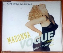 MADONNA - VOGUE (1990) - CD SINGLE 2.EL