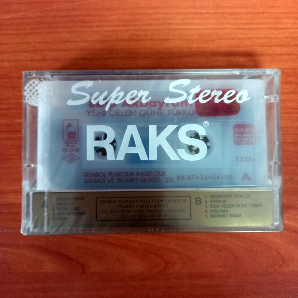 EDİP AKBAYRAM VE DOSTLAR - YENİ GELEN GÜNE TÜRKÜ - KASET SIFIR