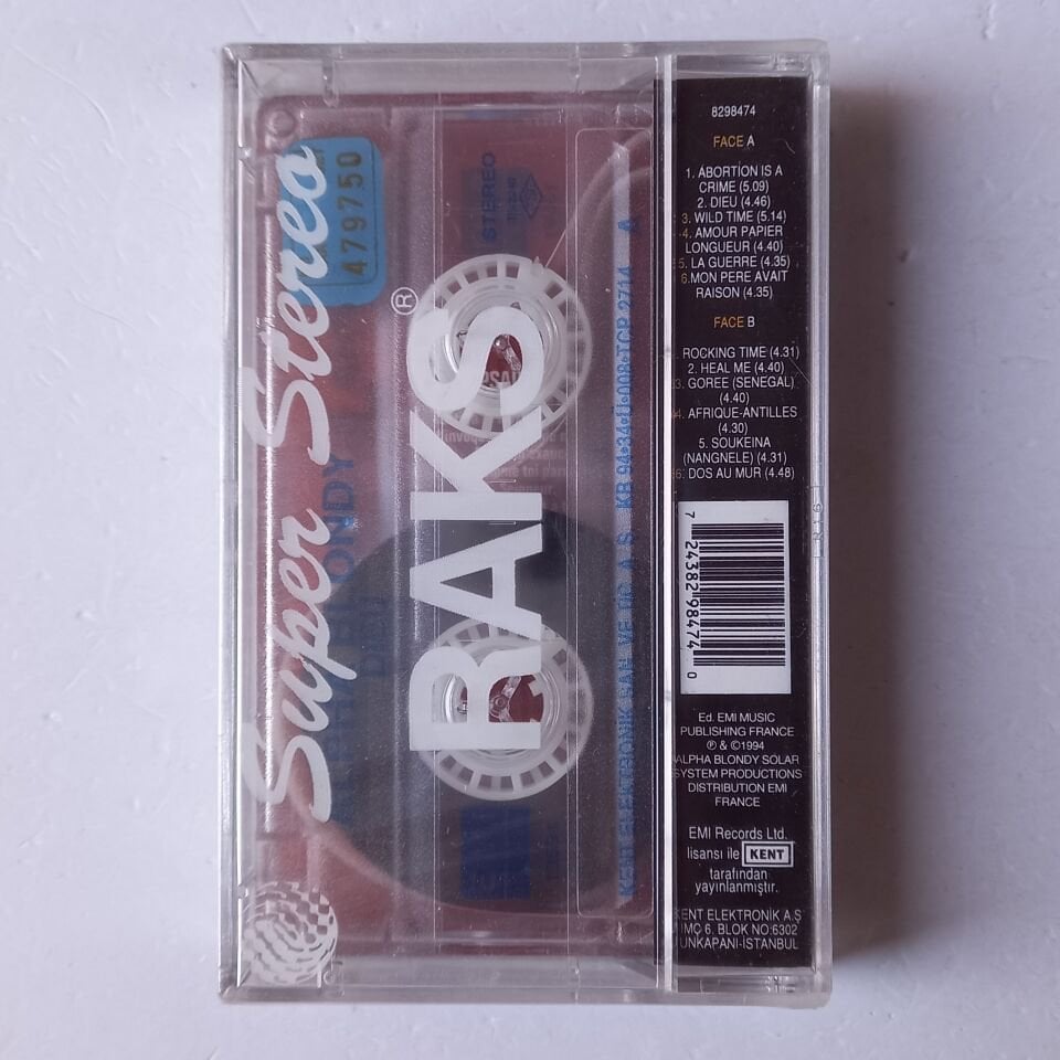 ALPHA BLONDY AND THE SOLAR SYSTEM - DIEU (1994) - KASET SIFIR