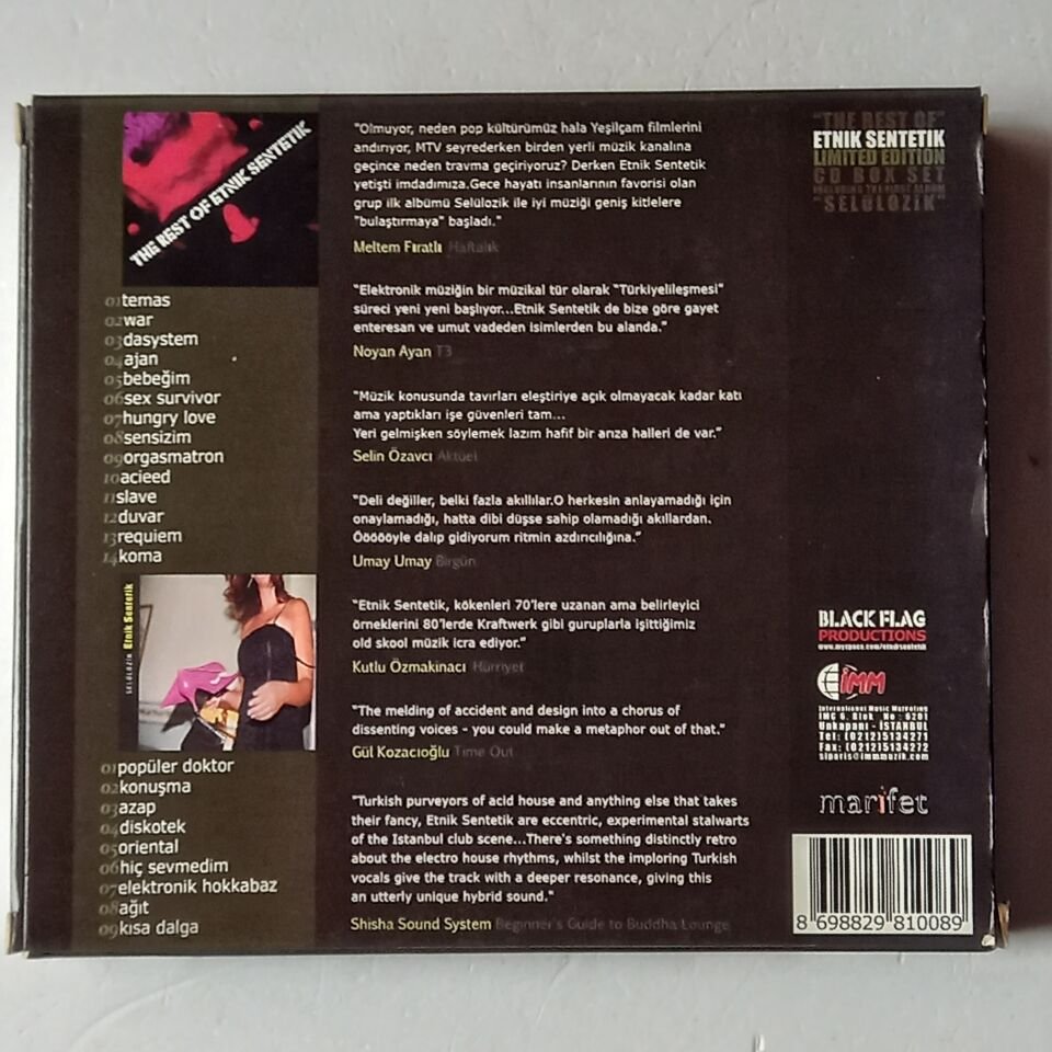ETNIK SENTETIK – THE REST OF ETNIK SENTETIK - 2CD BOX SET 2.EL
