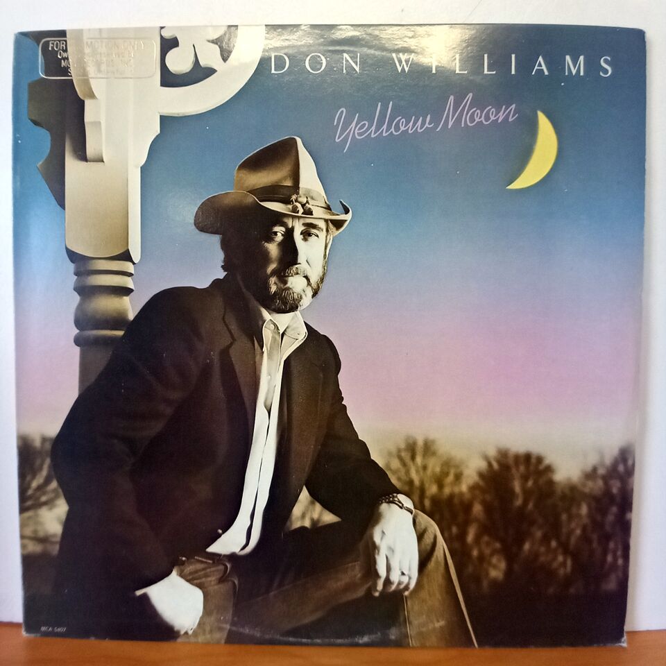 DON WILLIAMS – YELLOW MOON (1983) - LP 2.EL PLAK