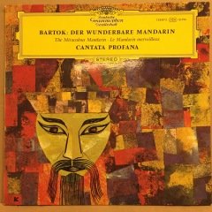 BARTOK - DER WUNDERBARE MANDARIN / CANTATA PROFANA DGG (1964) 2.EL PLAK (1976) 2.EL PLAK