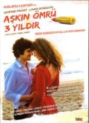 AŞKIN ÖMRÜ 3 YILDIR - L'AMOUR DURE TROIS ANS - GASPARD PROUST - LOUISE BOURGOIN - FREDRIC BEIGBEDER - DVD 2.EL
