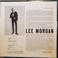LEE MORGAN - HERE'S LEE MORGAN (1960) - LP SIFIR VEEJAY
