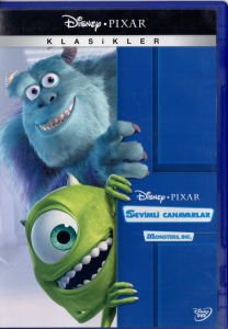 MONSTERS INC. - SEVİMLİ CANAVARLAR - DISNEY PIXAR ANİMASYON - DVD 2.EL