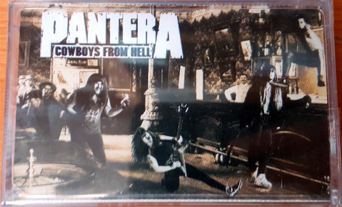 PANTERA - COWBOYS FROM HELL CASSETTE MADE IN TURKEY ''NEW''