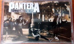 PANTERA - COWBOYS FROM HELL CASSETTE MADE IN TURKEY ''NEW''