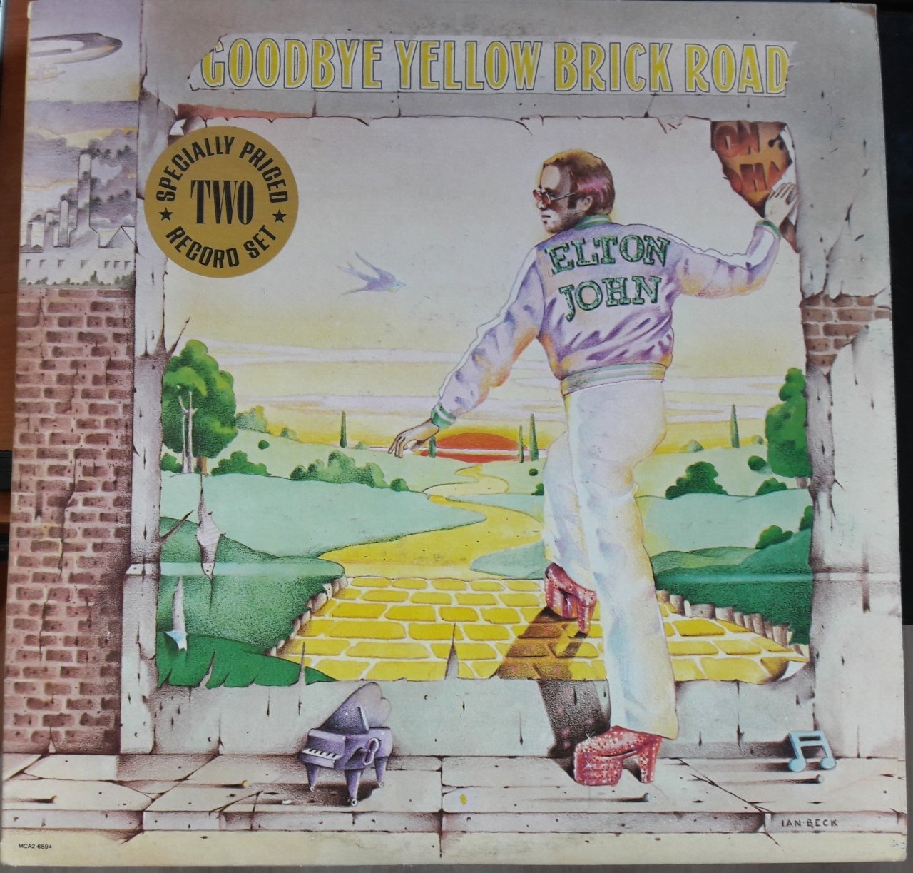 ELTON JOHN - GOODBYE YELLOW BRICK ROAD (1973) - 2.EL 2PLAK