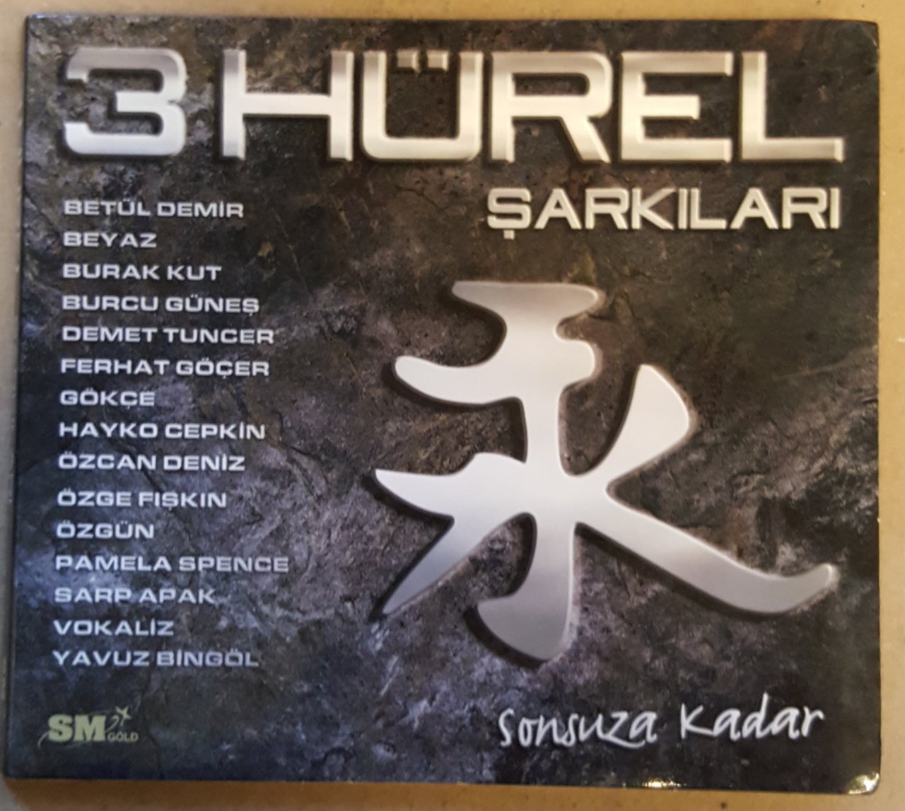 3 HÜREL ŞARKILARI - SONSUZA KADAR / ÇEŞİTLİ SANATÇILAR (2008) - CD 2.EL